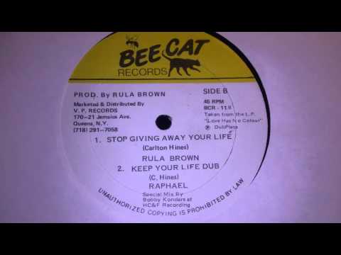 Rula Brown - Stop giving away your life & dub version