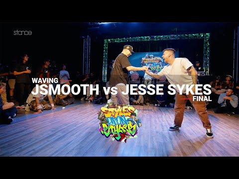 Waving Final // J Smooth vs Jesse Sykes at Styles Upon Styles 2023 // stance