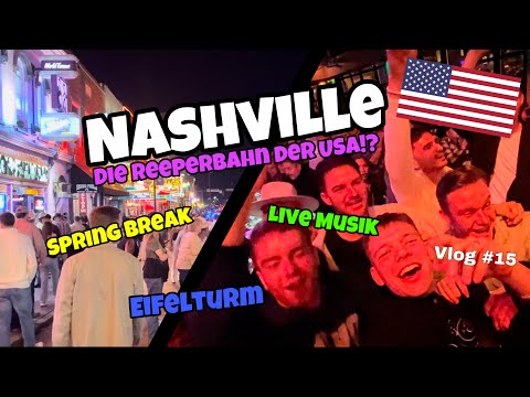 Die Reeperbahn der USA 🇺🇸 | 1 Tag in Nashville I Vlog 15