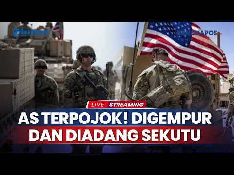 AS Dikepung 4 Negara NATO! Jet untuk Serang Iran Diadang, Pasukan Rusia Terjun