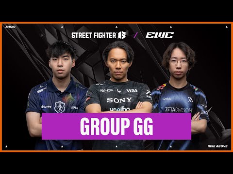Street Fighter 6 at EWC 25 | Day 2 - Group Stage - Group GG