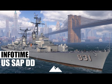 F. SHERMAN, US DD with SAP! Is that enough? - World of Warships | [Replays] [German] [60fps]