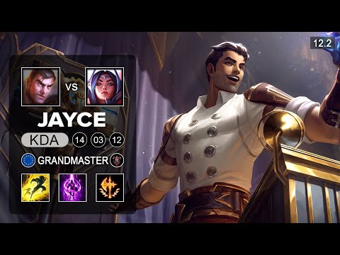 Jayce Top vs Irelia - EUW Grandmaster - Season 12 Patch 12.2