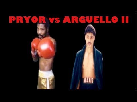 ALEXIS ARGUELLO VS AARON PRYOR