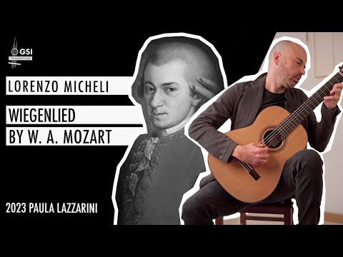 Wolfgang Amadeus Mozart's "Wiegenlied" performed by Lorenzo Micheli on a 2023 Paula Lazzarini Guitar
