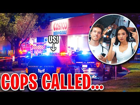 POLICE KICKED US OUT?! Costco /w Water and Timbo!