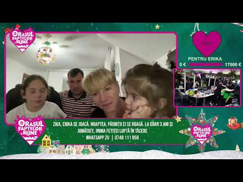 OFB 2025 | Ziua 1. Erika are 3 ani și o inimă care luptă în fiecare zi