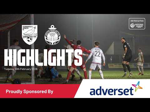 Scarborough 2 v 2 South Shields - Enterprise National League North - Feb 2026