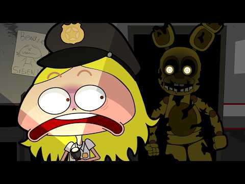 Surviving FNAF: StEvEn and Parker's Funny Scary Five Nights at Freddy's Escape!