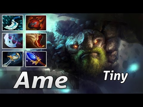 Tiny Pro Dota 2 New 9000 MMR Ame Play Tiny Mid Dota 2