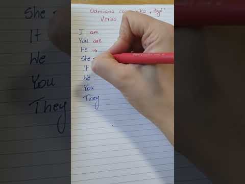 Verbo "to be". Odmiana czasownika "być" po angielsku