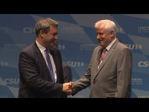 Söder und Seehofer in Ingolstadt | BR24
