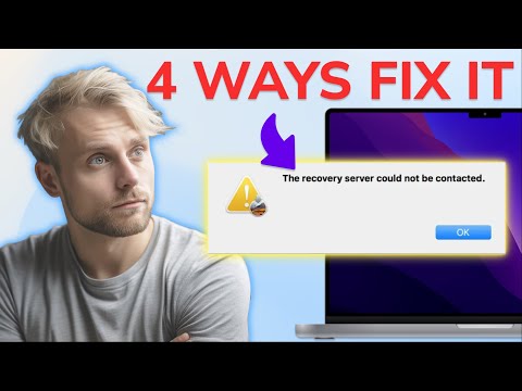 4 Ways to Fix The Recovery Server Could Not Be Contacted on Macbook (Reinstall macOS Not Working)