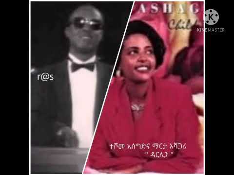 Teshome Aseged & Martha Ashagari - Darling  - ተሾመ አሰግድ እና ማርታ አሻጋሪ - ዳርሊን - Ethiopian Amharic Music