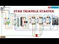 Star Delta Starter Connection Wiring Design Motor
