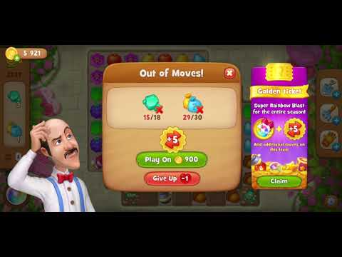 Gardenscapes Level 2937