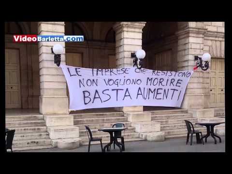 La protesta dei Pubblici Esercenti a Barletta, grande solidarietà del mondo sindacale.