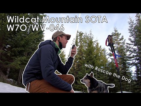 Wildcat Mountain SOTA Oregon Early Winter Hiking and Ham Radio