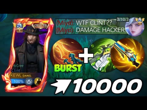 MOONTON THANKS FOR NEW CLINT ONE SHOT BUFFED CRIT BUILD! | CLINT NEW BEST BUILD 2025!