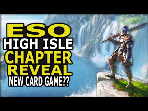 ESO High Isle Expansion Reveal 2022! We are Getting a Card Game???