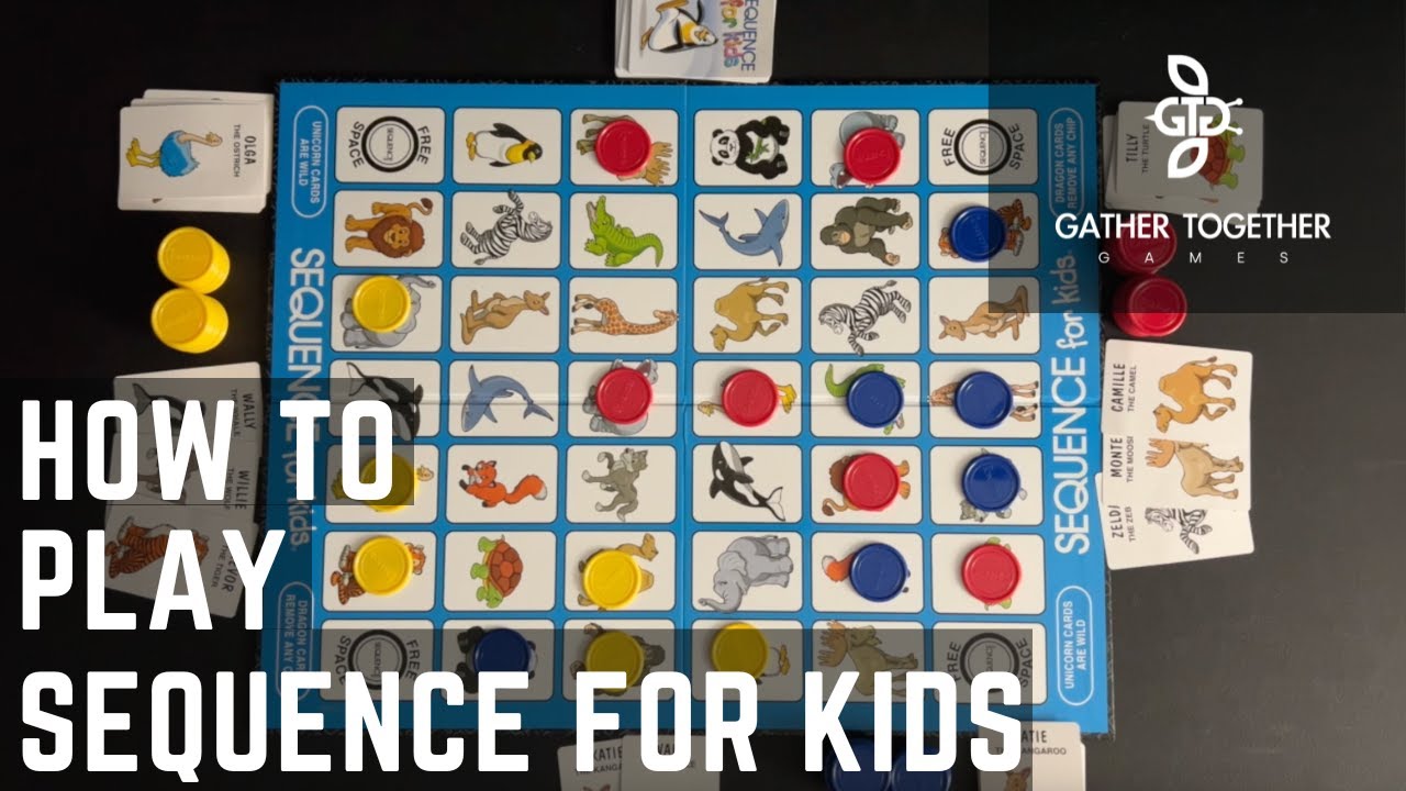 How To Play Sequence for Kids