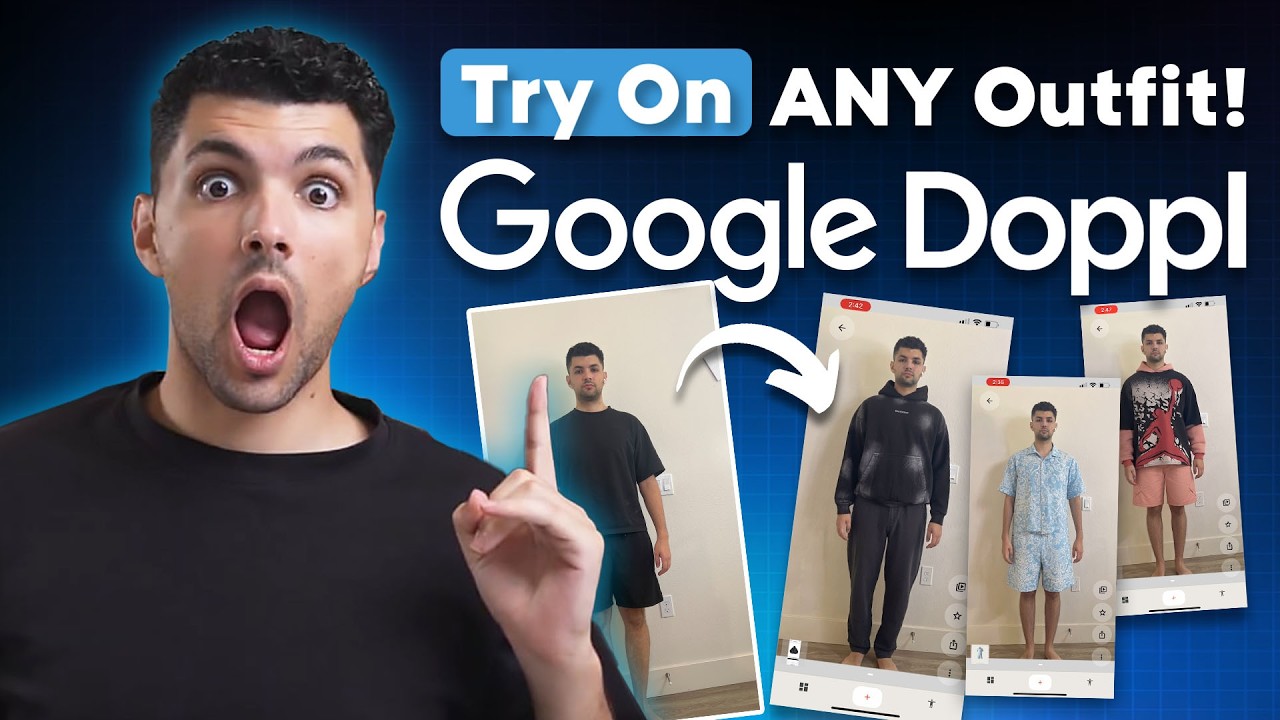 How to Try On Any Clothes with Google Doppl | Virtual Try-On Tutorial