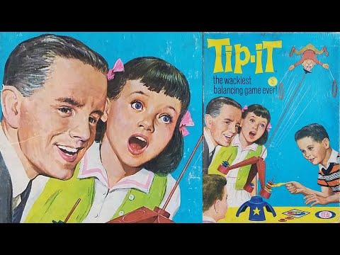 Board Game Archaeology #12 Tip-It by Ideal from 1965