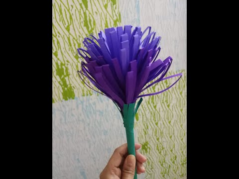 How to make Easy Paper flower? The Art of Craft-Padinarey Summer Camp Day4