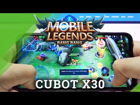 CUBOT X30 - Mobile Legends Gameplay