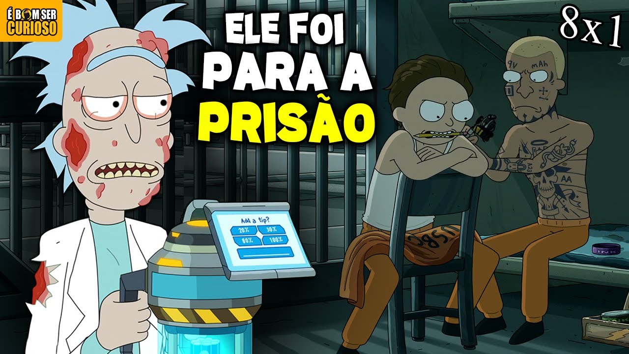 O RICK DESTRUIU A MENTE DO MORTY NO NOVO EPISODIO DE RICK AND MORTY -Review/Analise - T 8 - Ep 01