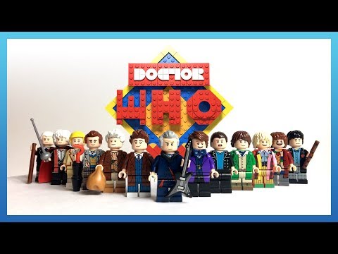 Custom LEGO Doctor Who Minifigures