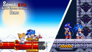 Sonic.exe Blood Scream Remake Demo - Gameplay