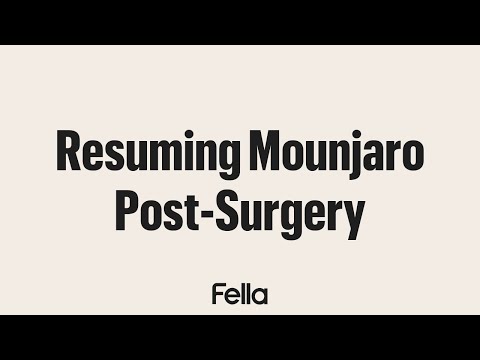 restarting tirzepatide after surgery When Can You Resume Mounjaro After Surgery? Guide To Resuming Mounjaro  Weight Loss Treatment Safely