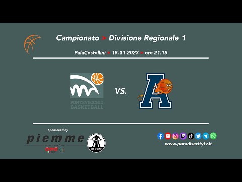 HIGHLIGHTS DIVISIONE REGIONALE 1 2023-2024 - PONTEVECCHIO BASKET vs. ATOMIKA BASKET SPOLETO