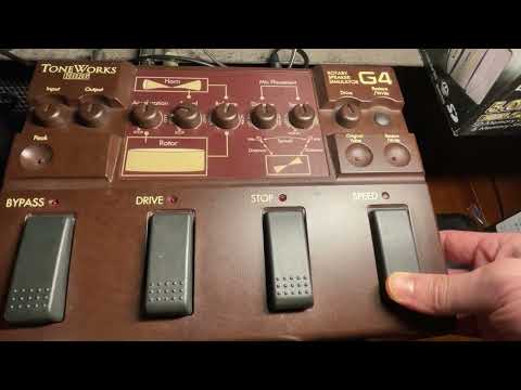 Korg ToneWorks G4 Rotary Speaker Simulator 2000s - Brown Bild 4