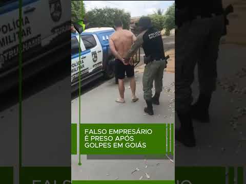 GIRO DE NOTICÍAS | Falso empresário é preso após golpes de R$ 150 mil em Goiás