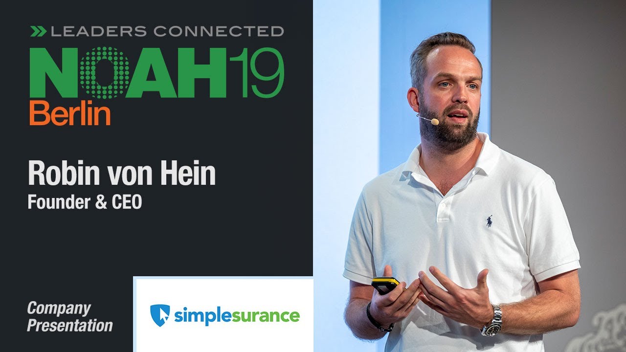 Simplesurance - NOAH19 Berlin