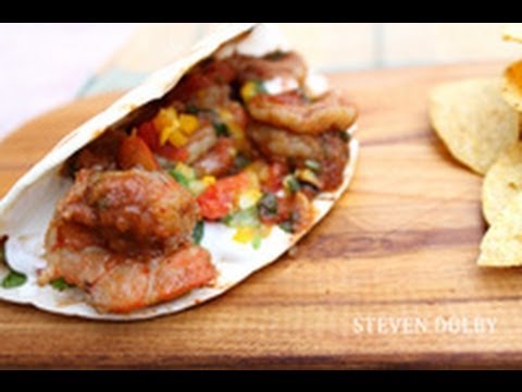 Healthy Shrimp Tacos Recipe