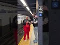 Woman Wig Snatched On NYC Train Platform