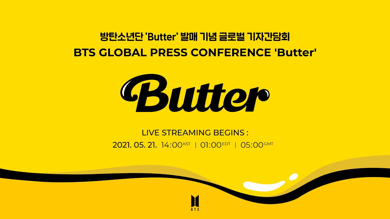 Пресс-конференция BTS в честь выхода сингла "Butter"