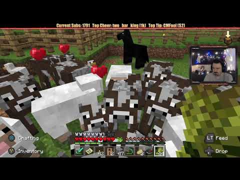 Minecraft "Chill Stream" Dec. 21, 2018 pt1 - Home Expansion for the Enchanting Room