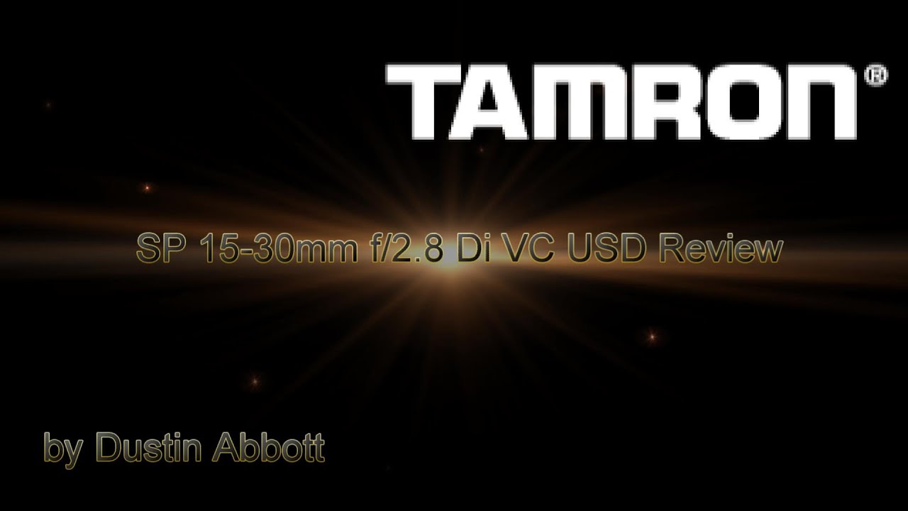 Объектив Tamron SP 15-30mm F/2.8 Di VC USD Canon EF (