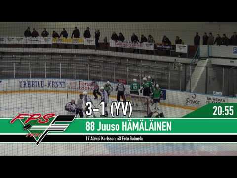 SUOMI-SARJA 2016-2017: 12.02.2017 FPS - S-Kiekko 6-3