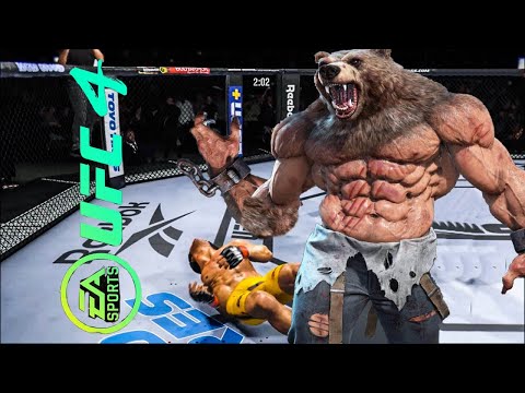 Bruce Lee vs Bear EA Sports UFC 4UFC M-1 Zaruba