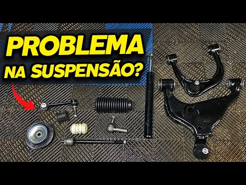 BARULHO NA SUSPENSÃO? Conheça todas as peças da suspensão dianteira que fazem barulho