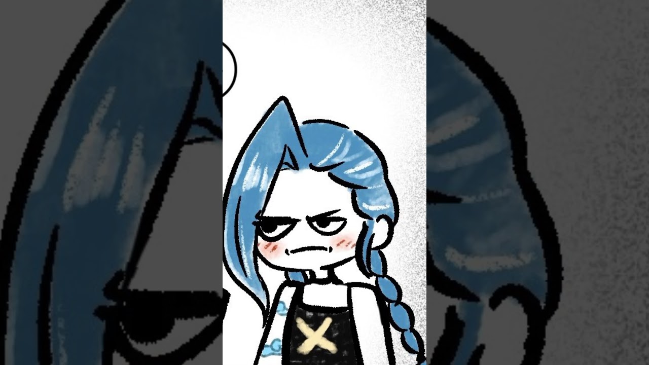 How Jinx Feels About Vi Becoming A Cop | Arcane Comic Dub #Shorts