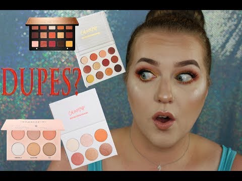 $16 Colourpop Yes Please Palette vs $129 Natasha Denona Sunset Palette |DUPES?| Gimme More Palette