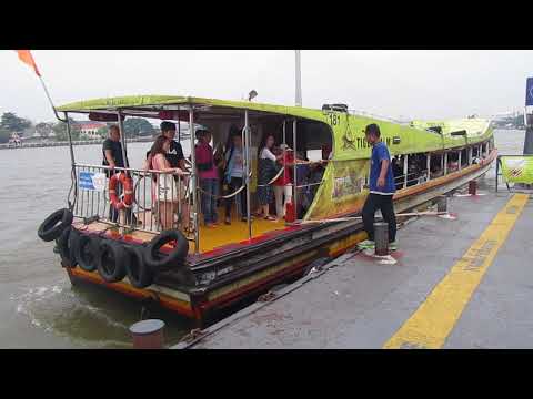 Public boat in Bangkok