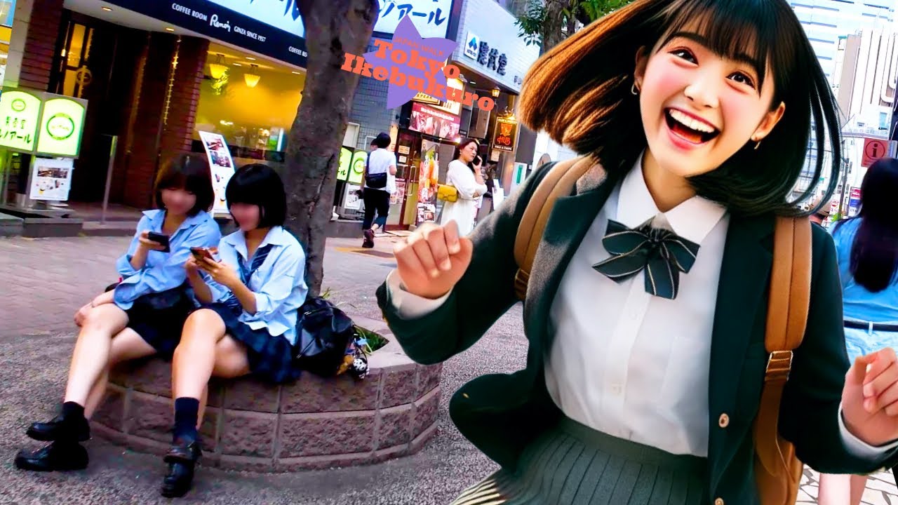 Tokyo Ikebukuro 🐶 Animate City 💖4K Non-stop 1 hour