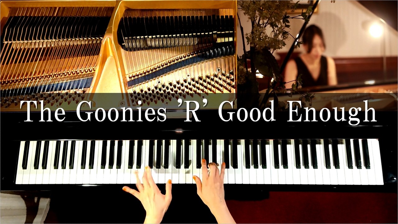 グーニーズ テーマBGM ピアノ 弾いてみた The Goonies 'R' Good Enough - Cyndi Lauper Piano Cover